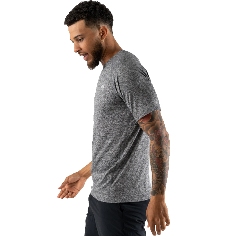 rabbit - EZ Tee SS - Charcoal Heather - Men's