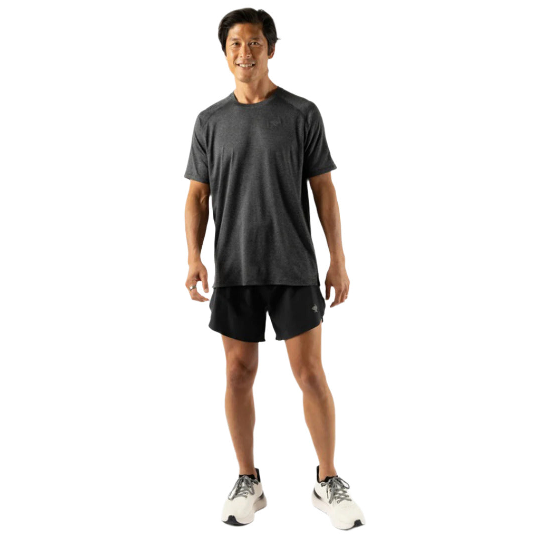 rabbit - EZ Tee SS - Black Charcoal - Men's
