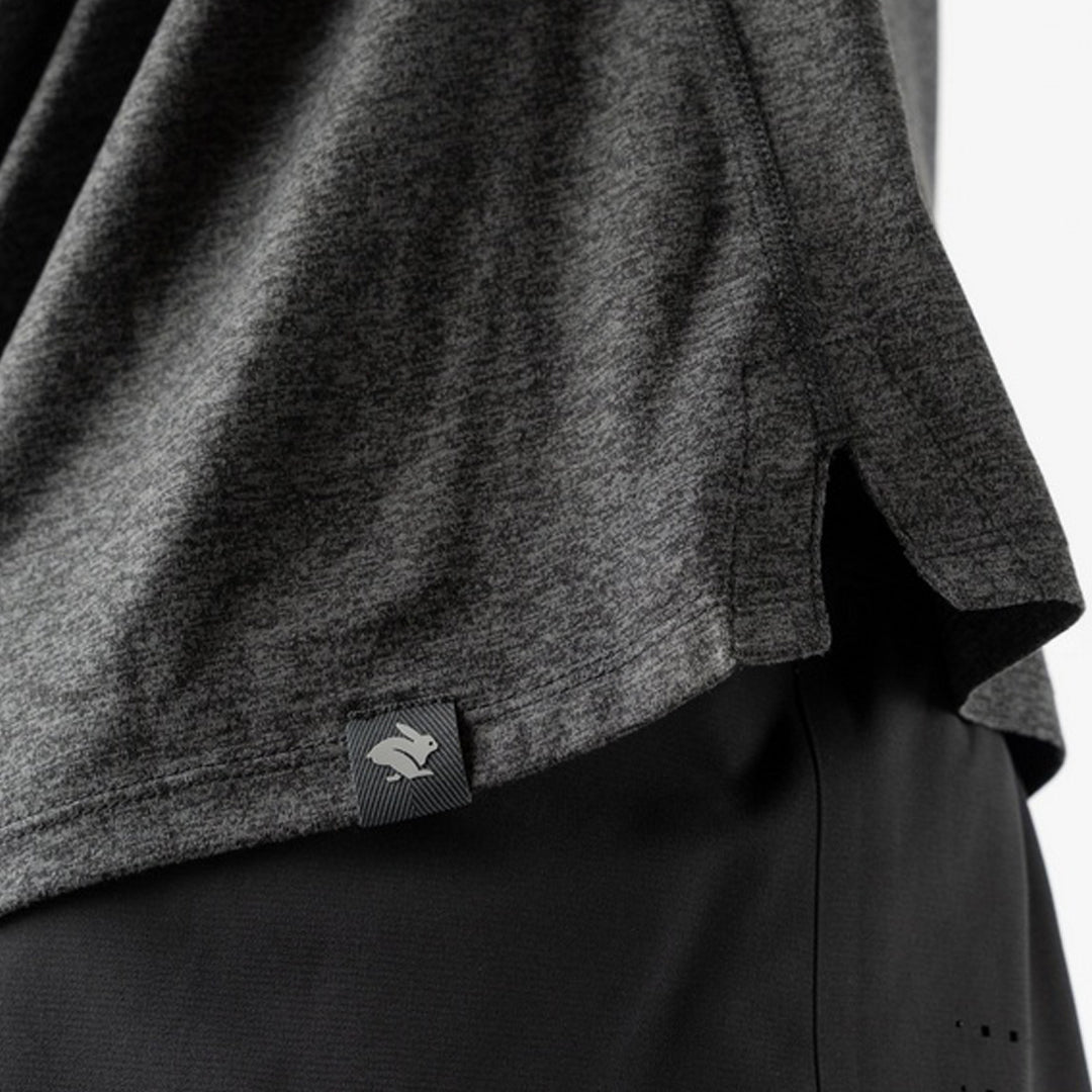 rabbit - EZ Tee SS - Black Charcoal - Men's