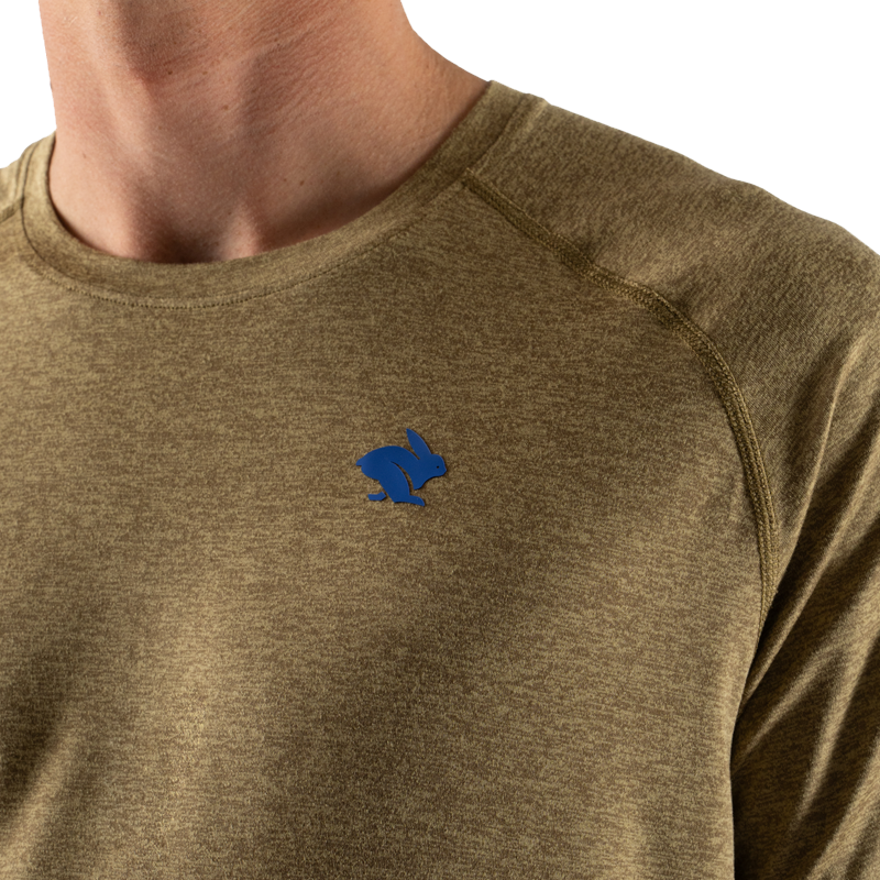 rabbit - EZ Tee SS - Ecru Olive - Men's