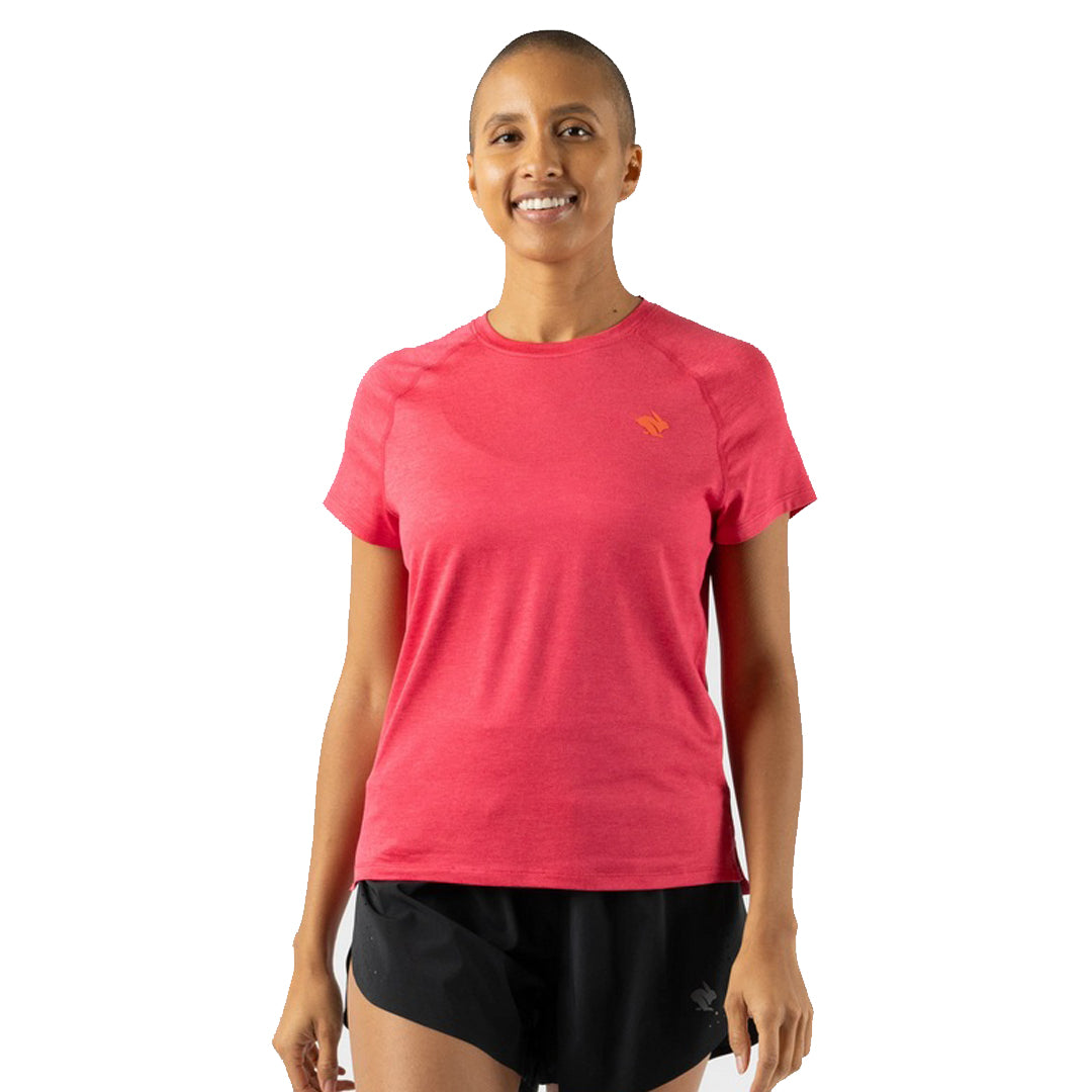 rabbit - EZ Tee SS - Raspberry - Women's
