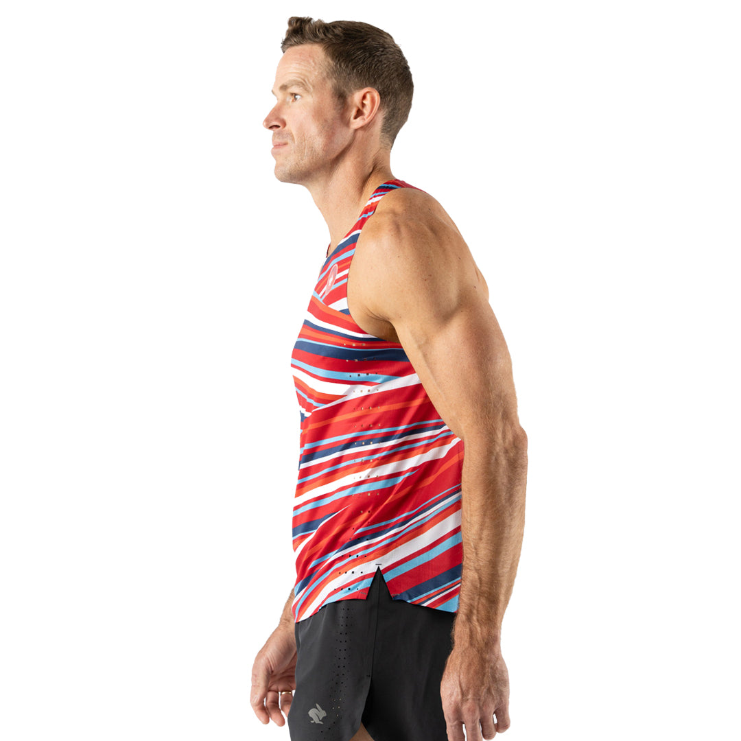 Red Dot Running Company - rabbit - Go Time - Fiery Red - London - Men's