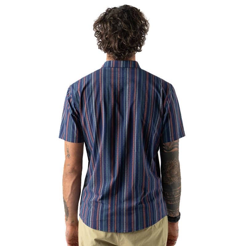 rabbit - High Country - Midnight Sail Stripe - Men's