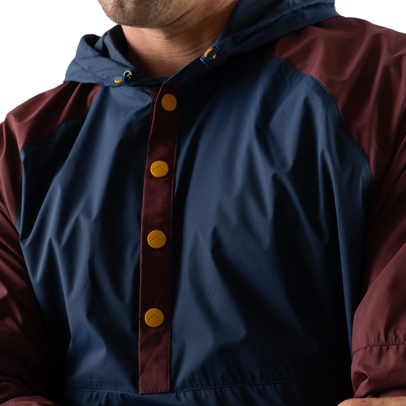 rabbit - High Country Packable Windbreaker - Pageant Blue - Men's