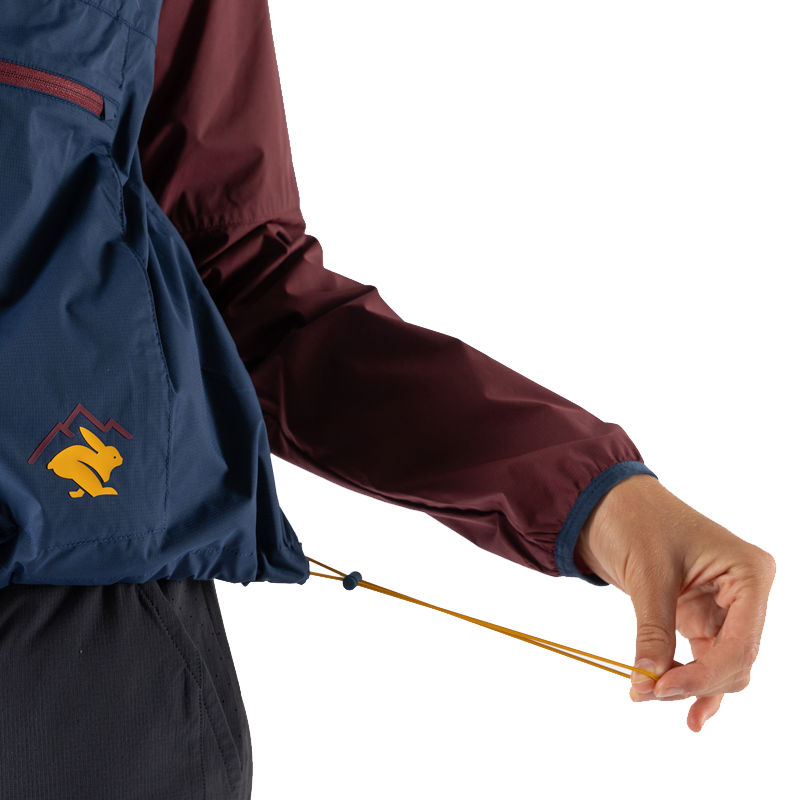 rabbit - High Country Packable Windbreaker - Pageant Blue - Women's