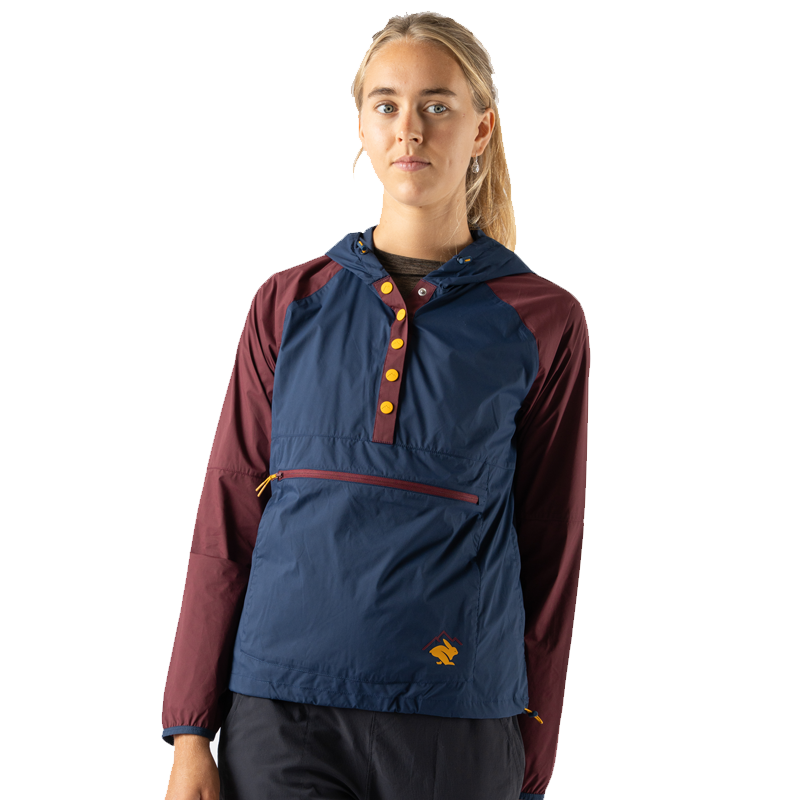 rabbit - High Country Packable Windbreaker - Pageant Blue - Women's