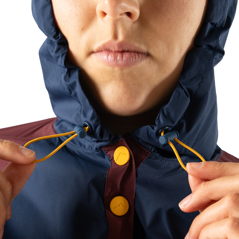 rabbit - High Country Packable Windbreaker - Pageant Blue - Women's