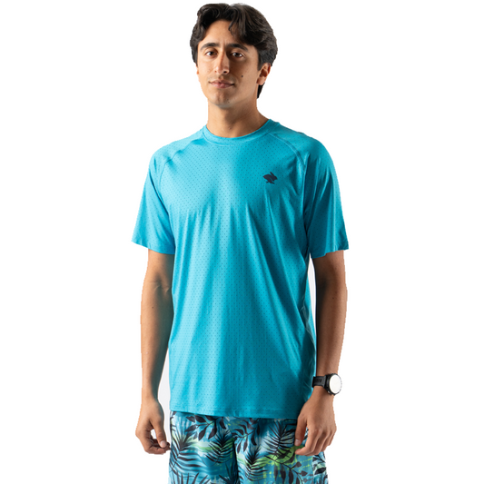 rabbit - ICE Perf Tee SS - Algiers Blue - Men's