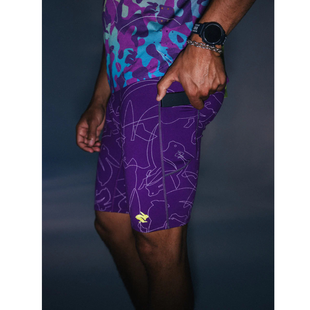 rabbit - Low Light Speedsters - Purple Magic Reflective - Men's