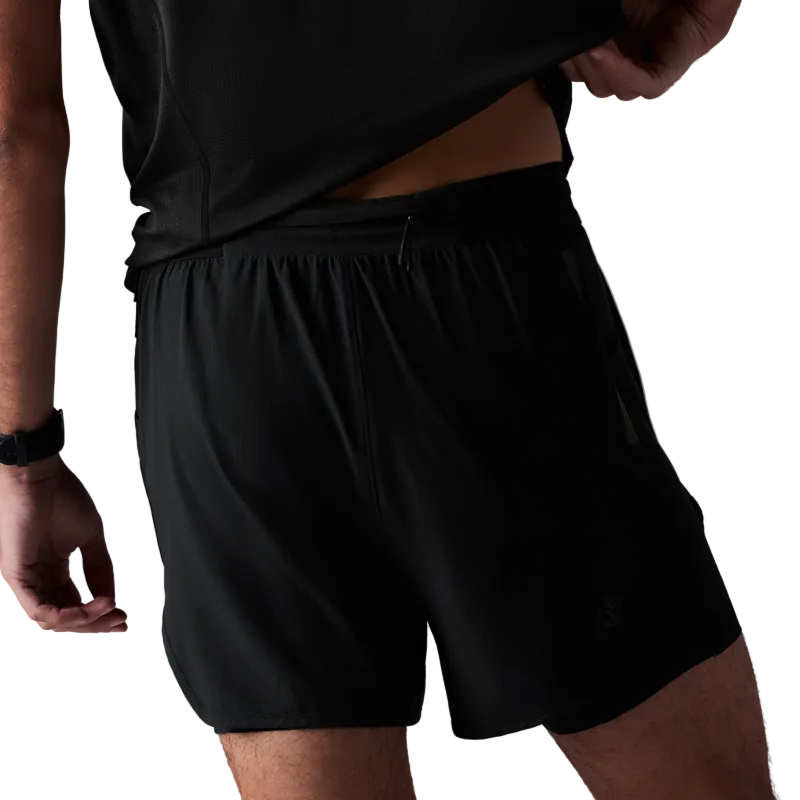 rabbit - Pacer Hybrid Short 5" - Black - Men's