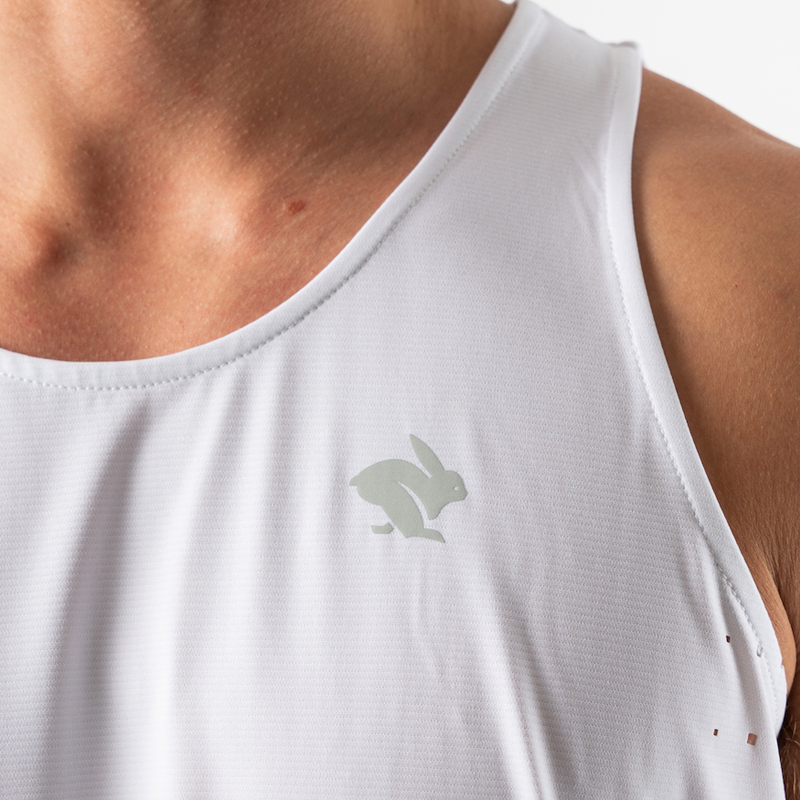 rabbit - Race Pace Tank - White - Men's