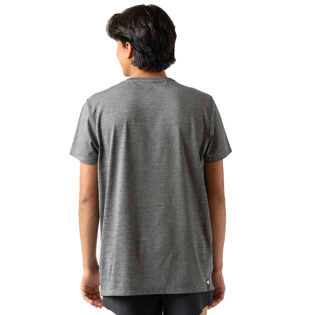 rabbit - Race Pace Tee SS - Black Charcoal - Men's
