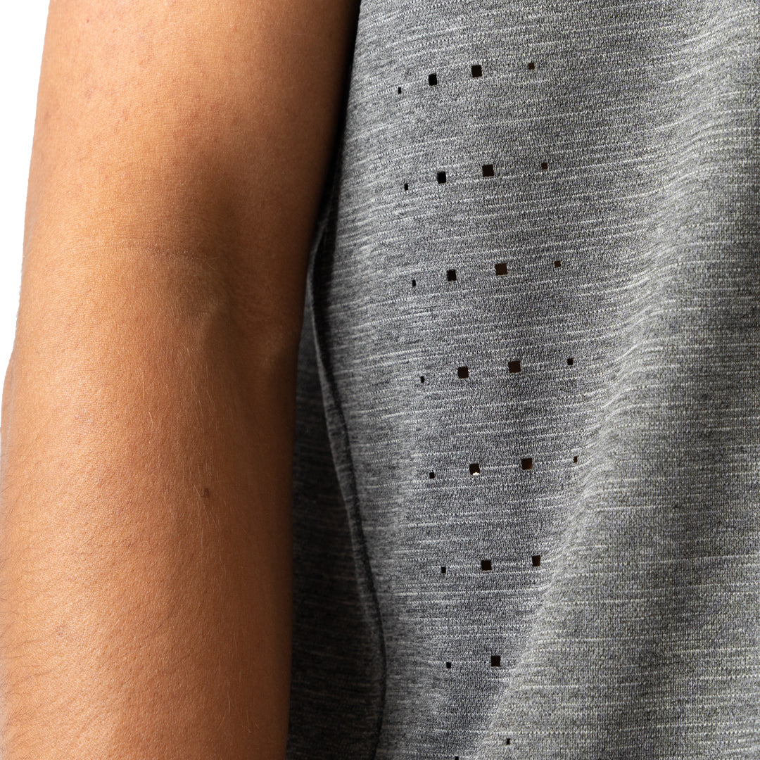 rabbit - Race Pace Tee SS - Black Charcoal - Men's