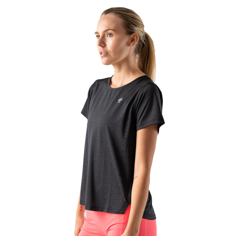 rabbit - Race Pace Tee - Black - Women's
