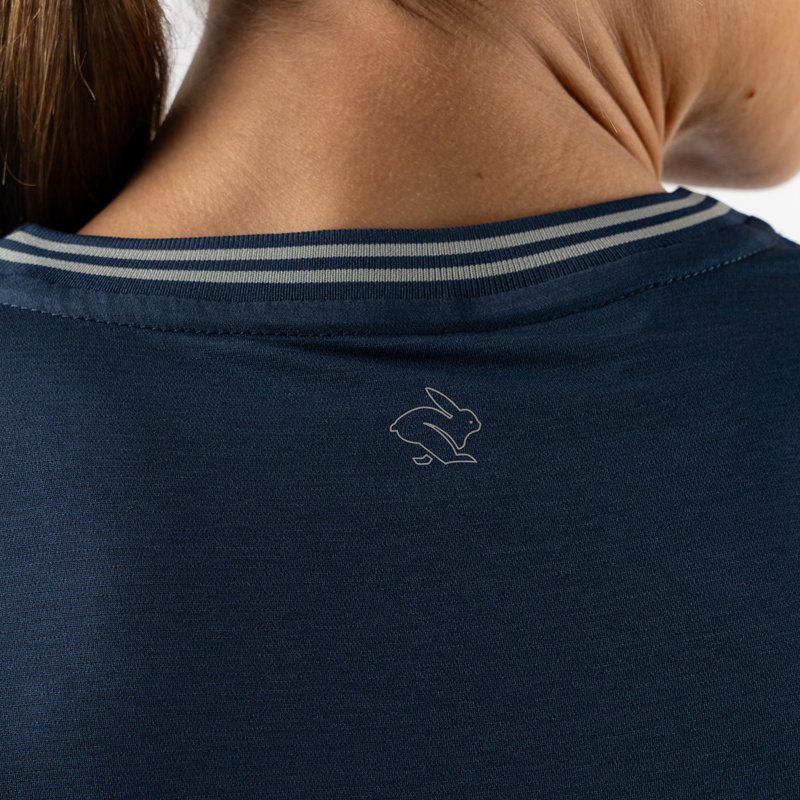 rabbit - Race Pace Tee LS - Dress Blues - Women's