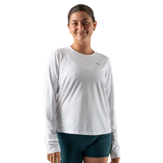 rabbit - Race Pace Tee LS - White - Women's