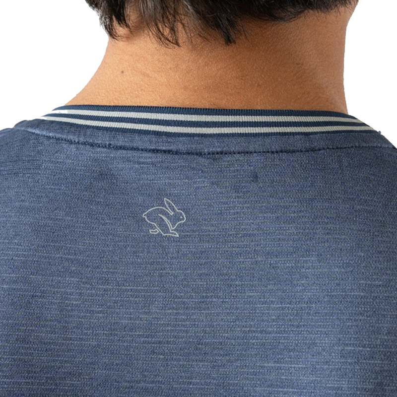 rabbit - Race Pace Tee SS - Dress Blues - Men's