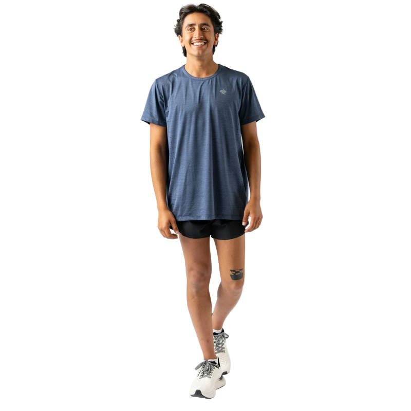 rabbit - Race Pace Tee SS - Dress Blues - Men's
