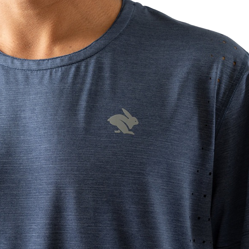 rabbit - Race Pace Tee SS - Dress Blues - Men's