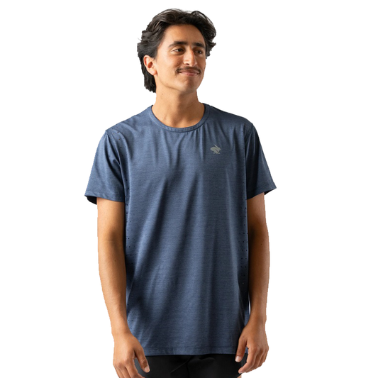 rabbit - Race Pace Tee SS - Dress Blues - Men's