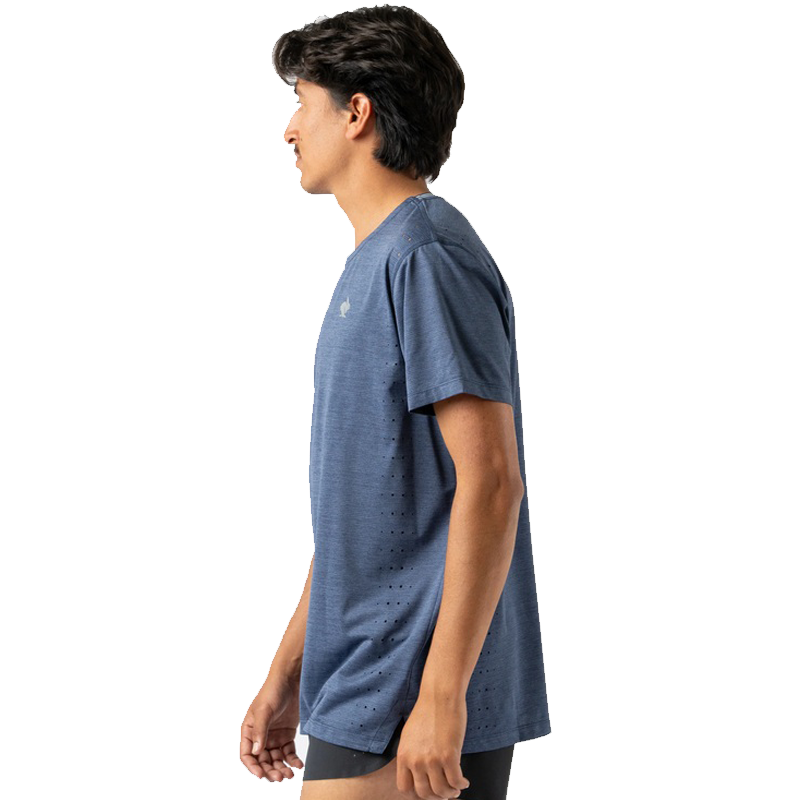 rabbit - Race Pace Tee SS - Dress Blues - Men's