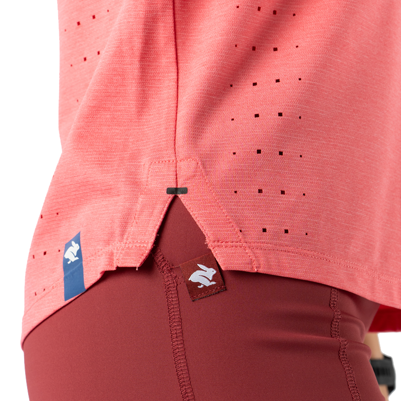 rabbit - Race Pace Tee SS - Paradise Pink - Women's