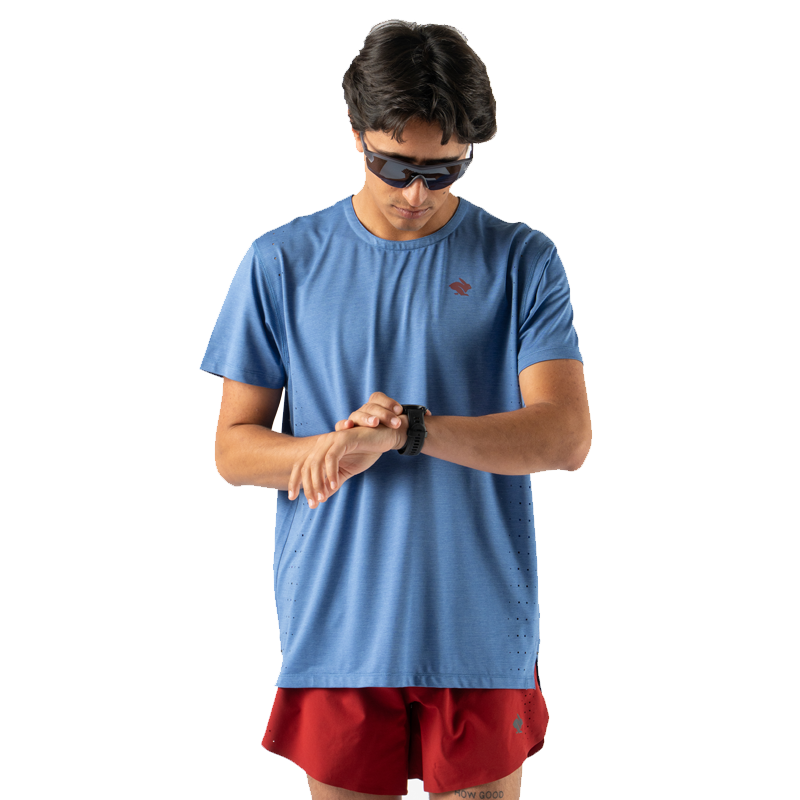 rabbit - Race Pace Tee SS - Starlight Sapphire - Men's