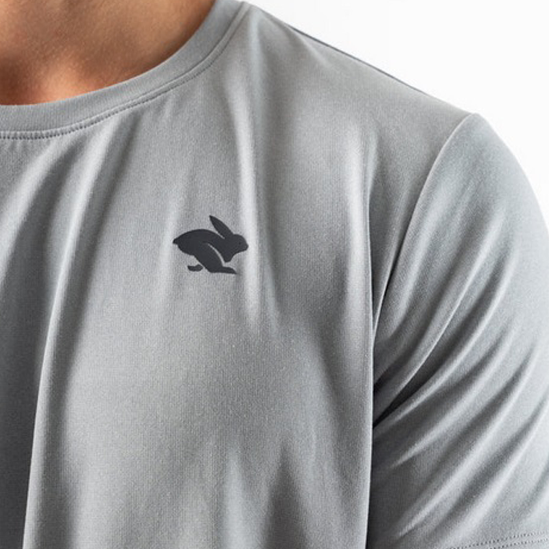 rabbit - Run Day Tee - Quarry - Men's