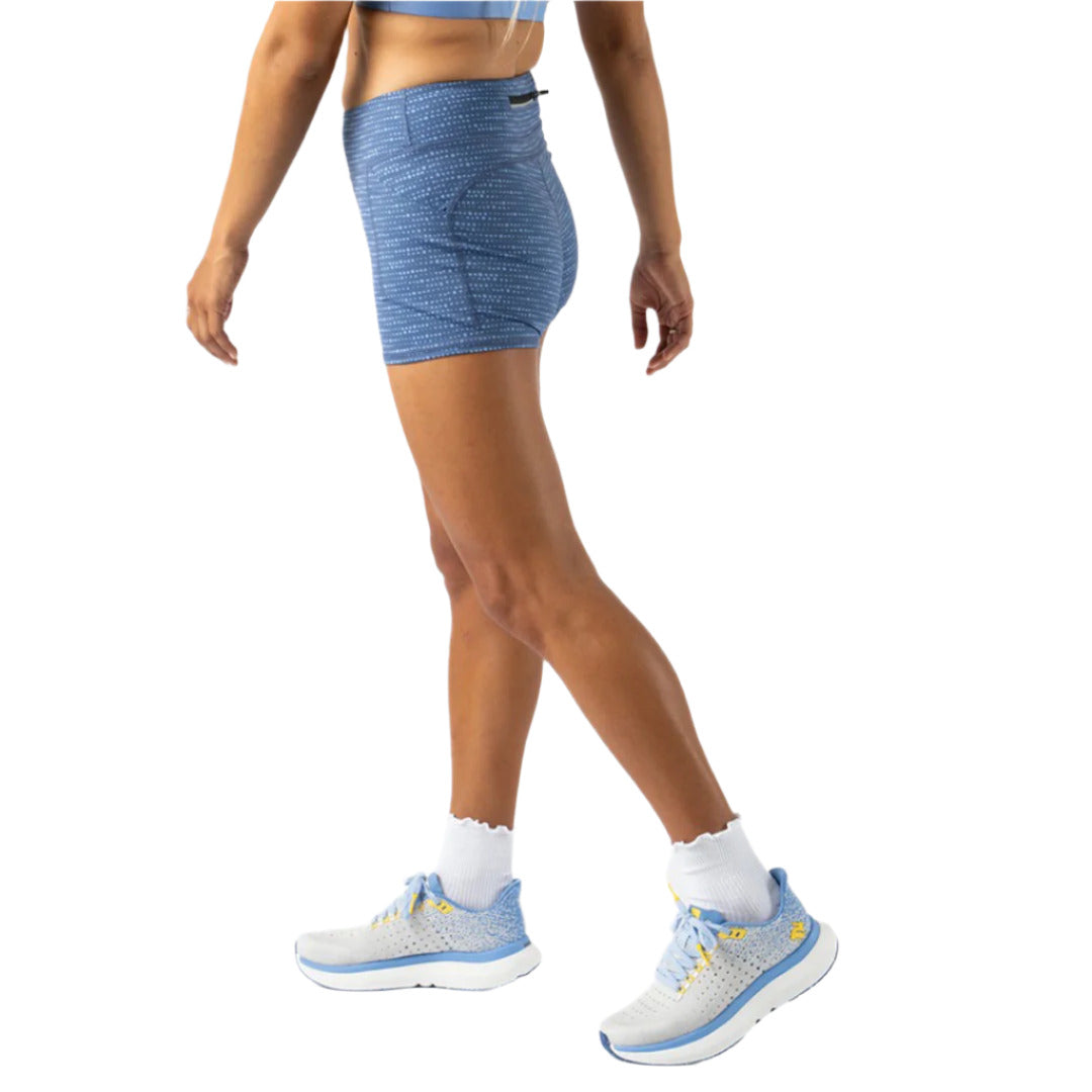 rabbit - Speed Leggy 2.5" - True Navy Geo Dot - Women's