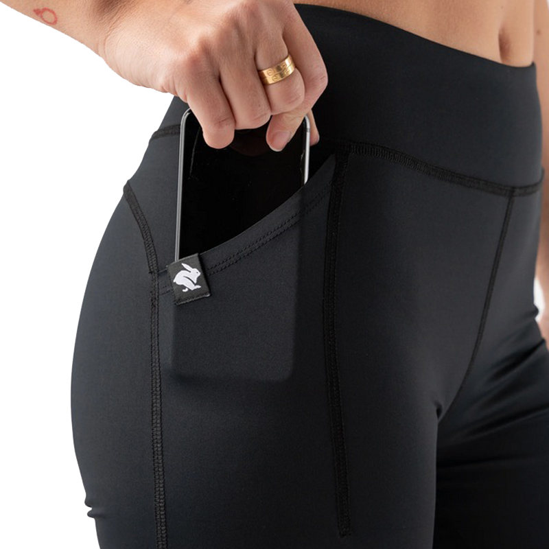 rabbit - Speed Leggy 4" - Black - Women's