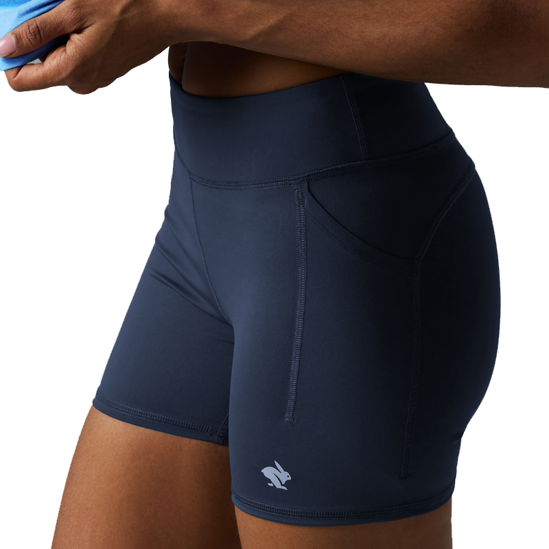 rabbit - Speed Leggy 4" - Dress Blues - Women's
