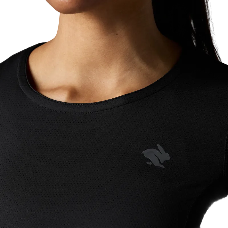 rabbit - Tempo Tee LS - Black - Women's