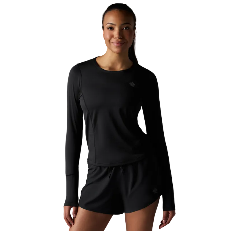 rabbit - Tempo Tee LS - Black - Women's