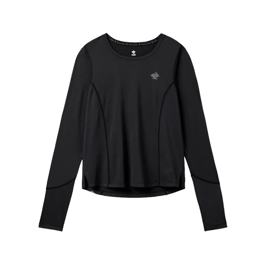 rabbit - Tempo Tee LS - Black - Women's