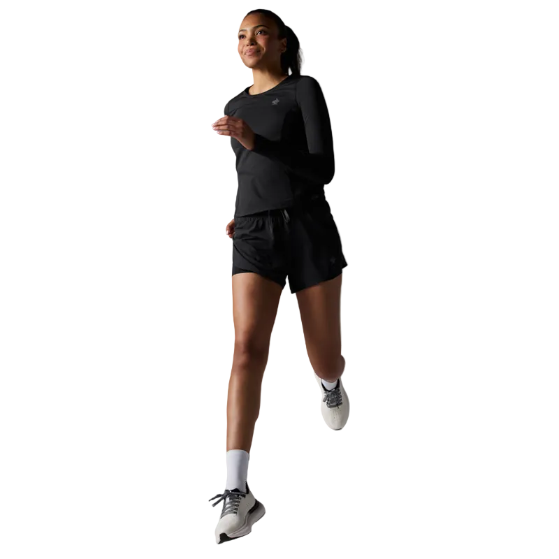 rabbit - Tempo Tee LS - Black - Women's