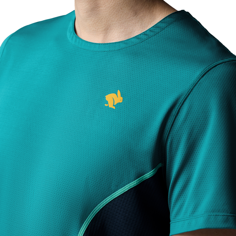 rabbit - Tempo Tee SS - Blue Kayak - Men's