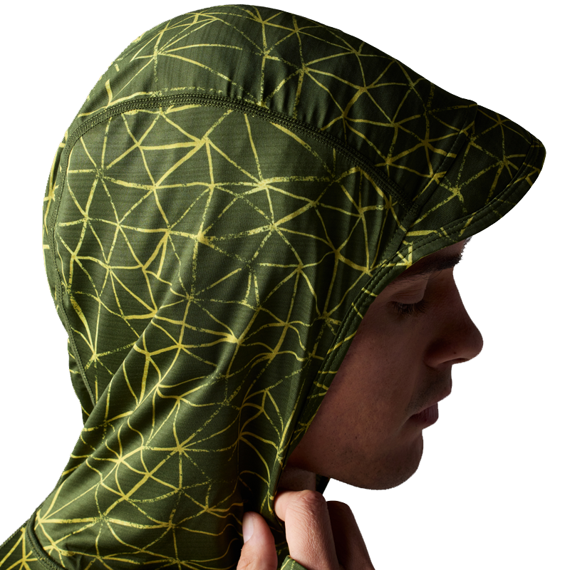 rabbit - UPF Deflector 2.0 - Chive Trails - Men's
