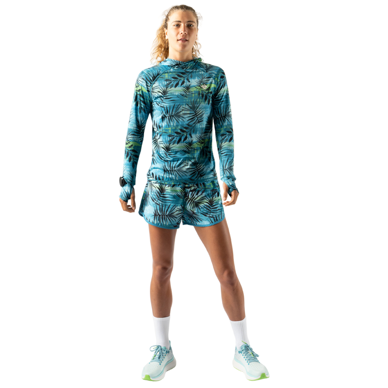 rabbit - UPF Deflector 2.0 - Algiers Blue Tropics - Women's