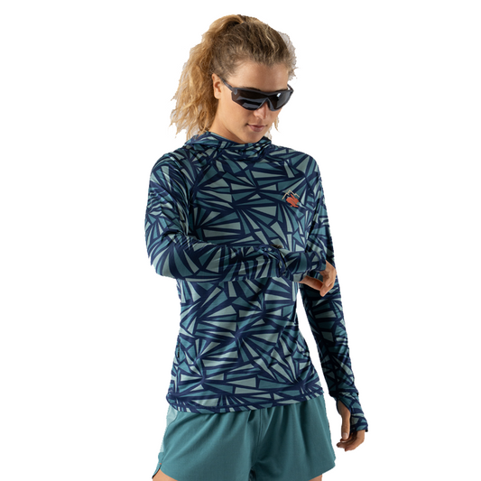 rabbit - UPF Deflector 2.0 - Midnight Sail Shard - Women's