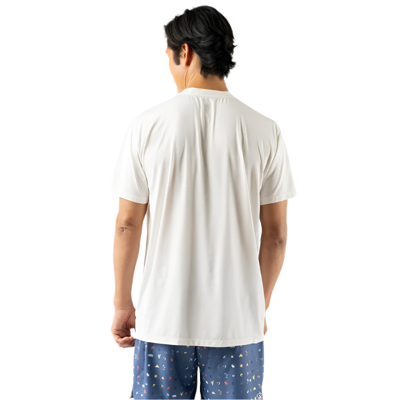 rabbit - UPF Tee SS - Snow White - Men's