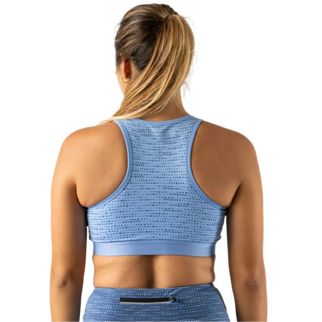 rabbit - UtiliBRA-vo - Cornflower Blue Geo Dot - Women's