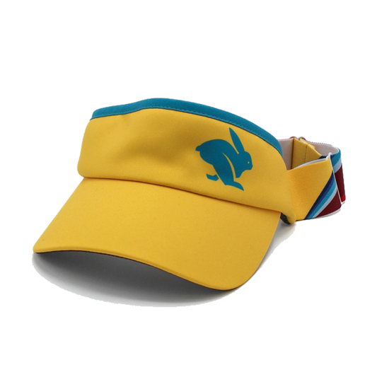 rabbit - Adjustable Visor - Minion Yellow Stripe