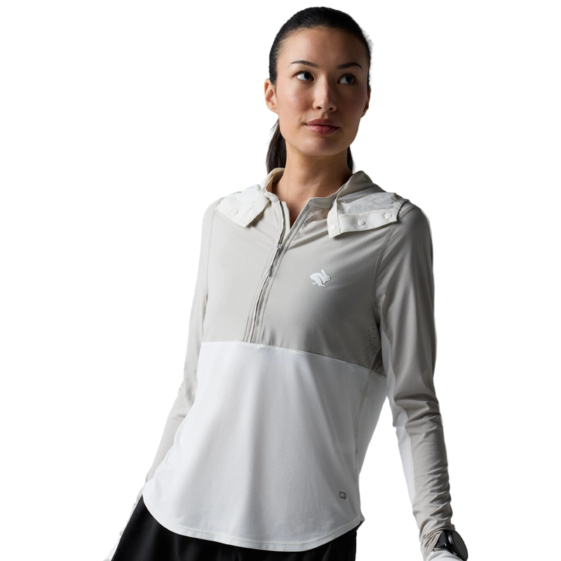 rabbit - Sunrunner UPF Hoodie - White - Women's