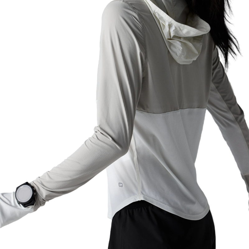 rabbit - Sunrunner UPF Hoodie - White - Women's