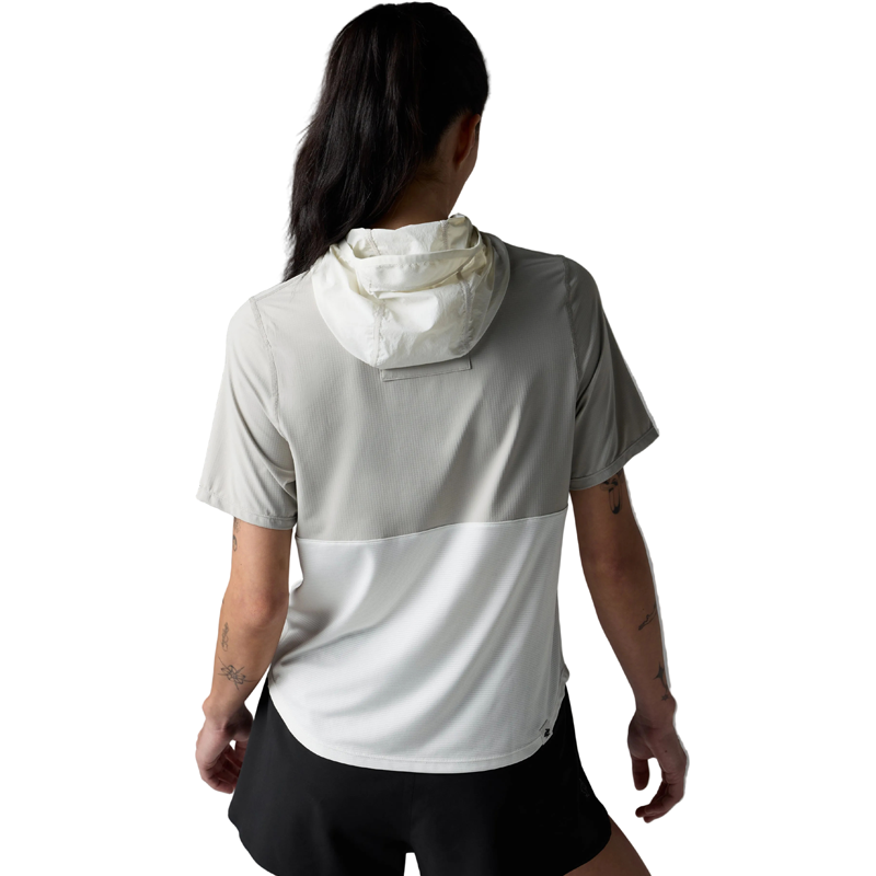 rabbit - Sunrunner UPF Tee Hoodie - White - Women's