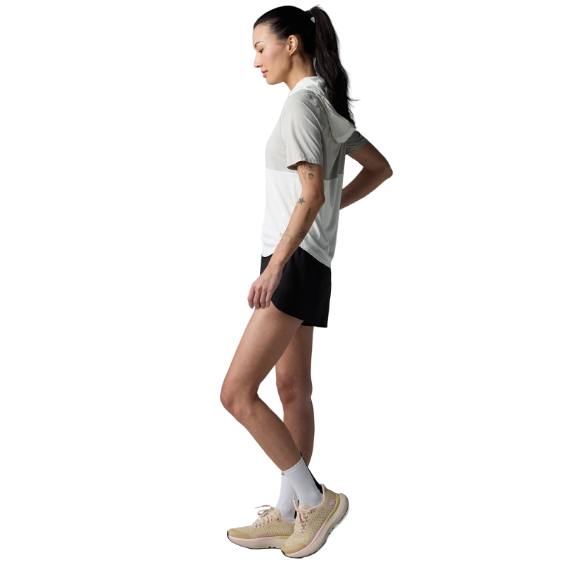 rabbit - Sunrunner UPF Tee Hoodie - White - Women's