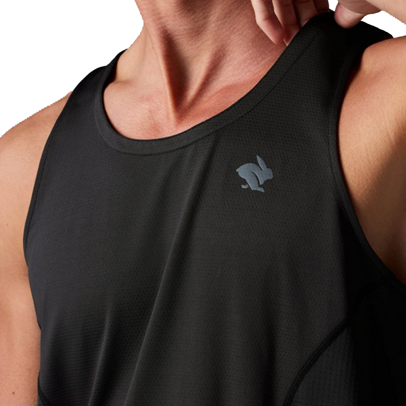 rabbit - Tempo Tank - Black - Men's