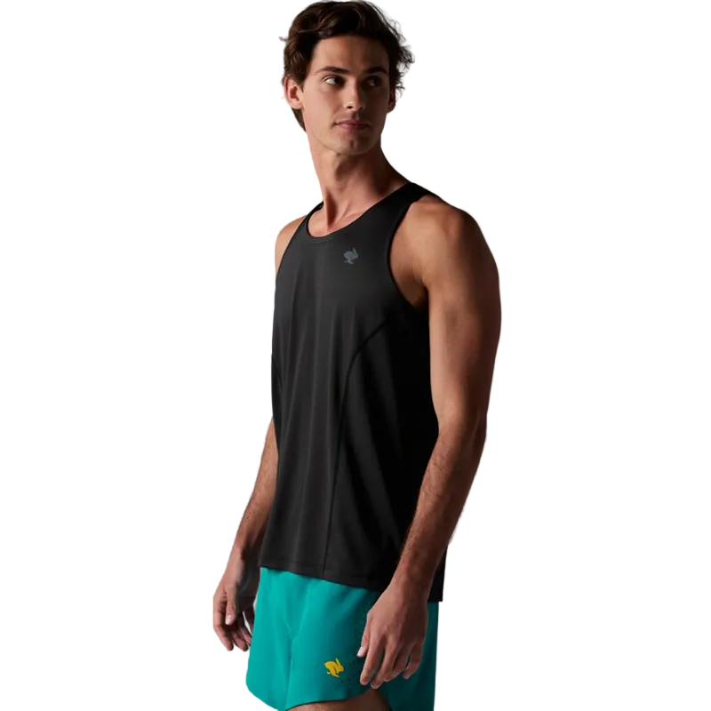 rabbit - Tempo Tank - Black - Men's