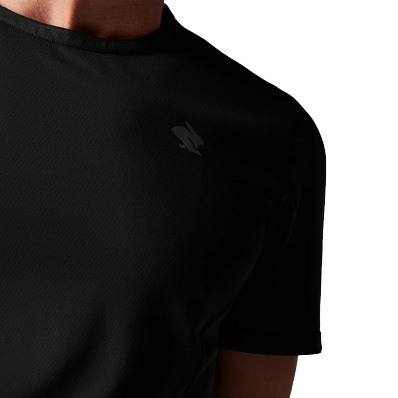 rabbit - Tempo Tee SS - Black - Men's