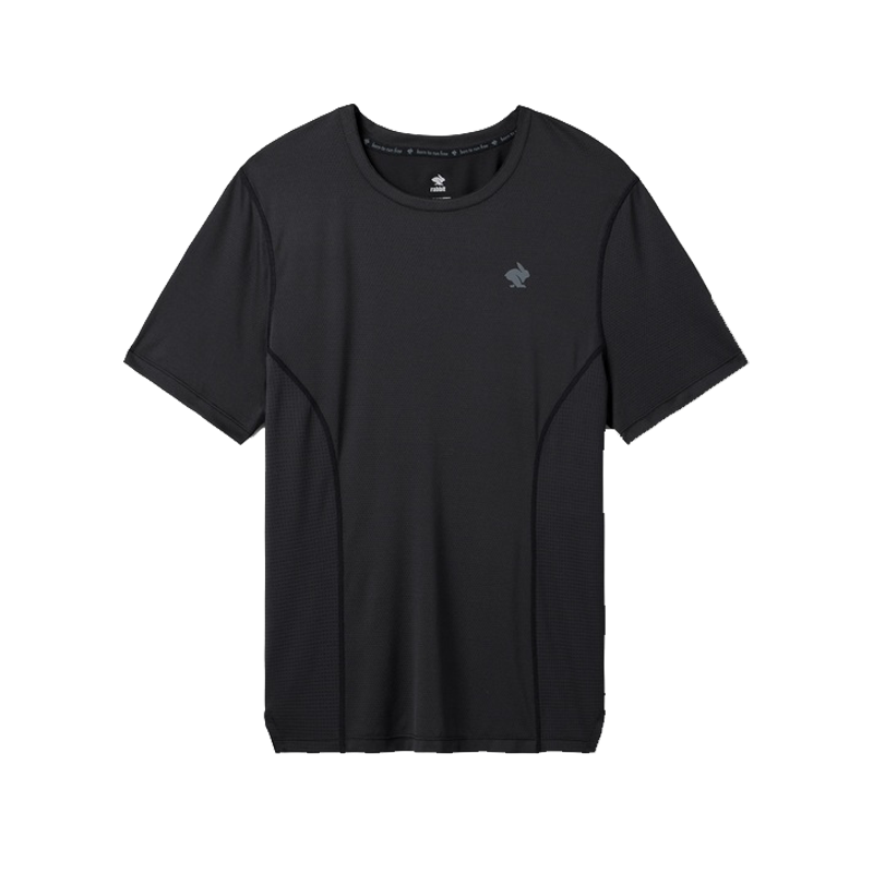 rabbit - Tempo Tee SS - Black - Men's